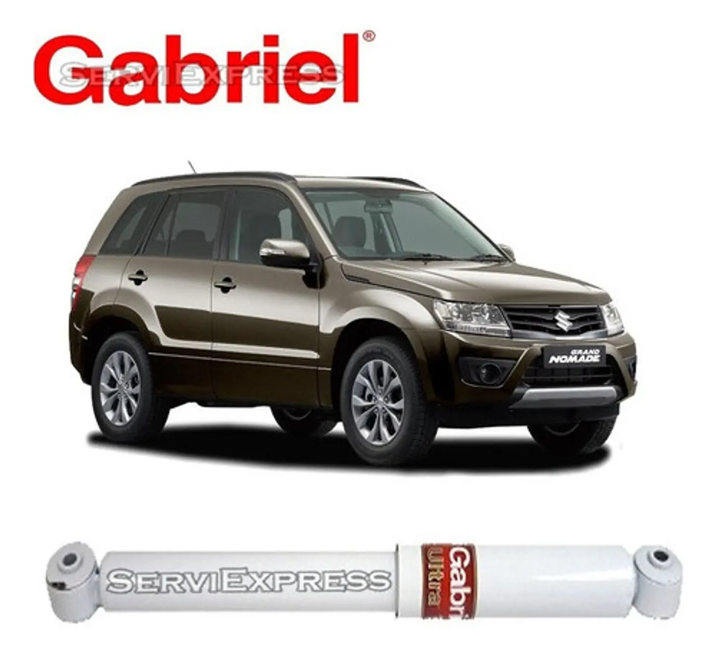 Amortiguador Trasero Suzuki Grand Nomade  Del 2006 Al 2017 1