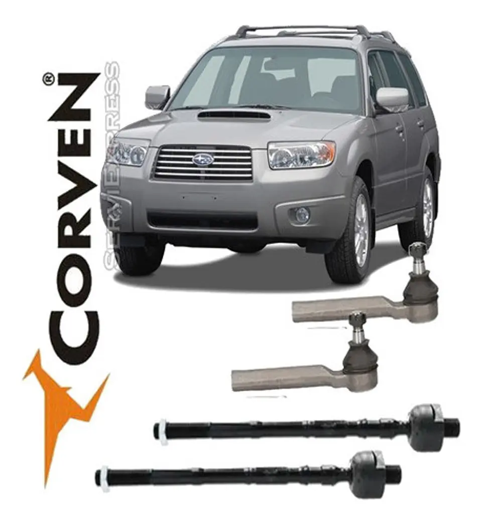 Juego Terminales Y Axiales Subaru Forester De 2001 Al 2012 1