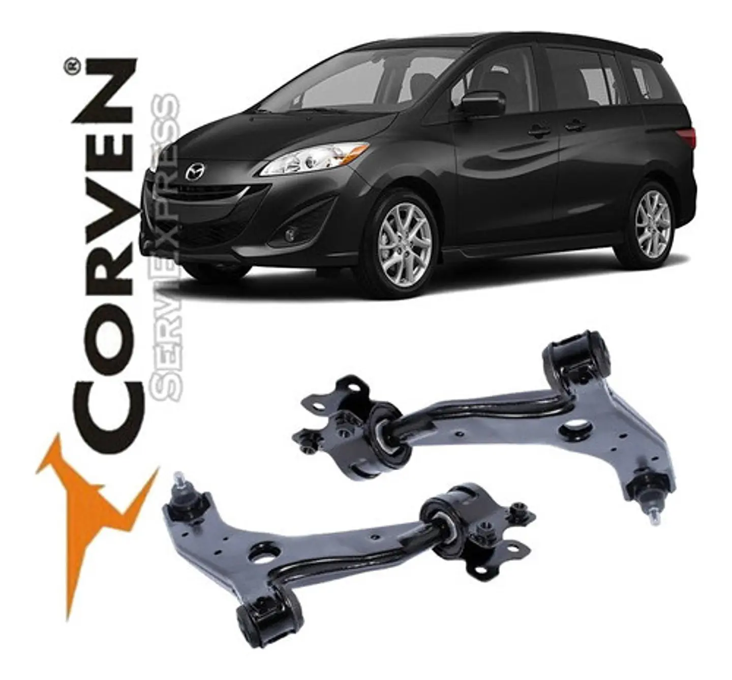 Par De Bandejas Delanteras Mazda 5 Del 2005 Al 2012 1