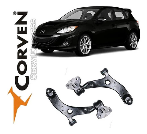 Par De Bandejas Delanteras Mazda 3 Del 2010 Al 2015