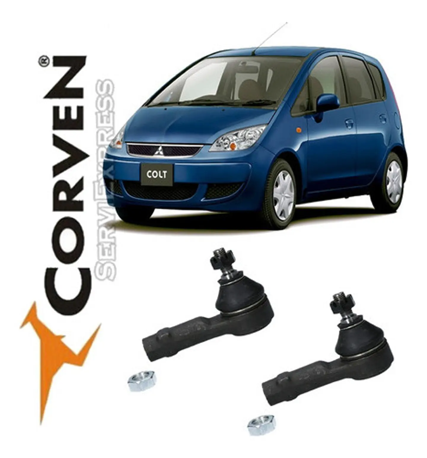 Par De Terminales Mitsubishi Colt De 1987 Al 2002 1