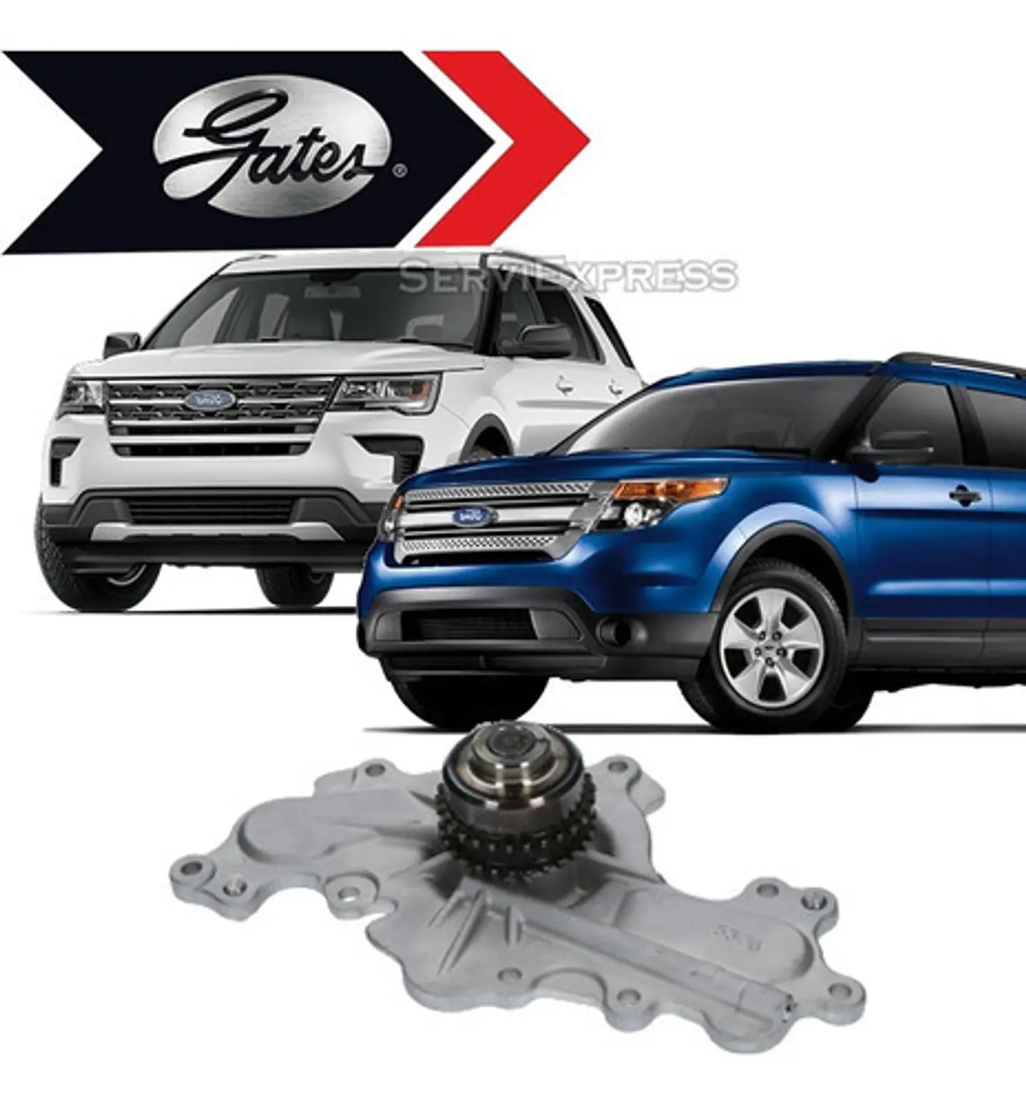 Bomba De Agua Gates Ford Explorer 3.5 2011-2019 1