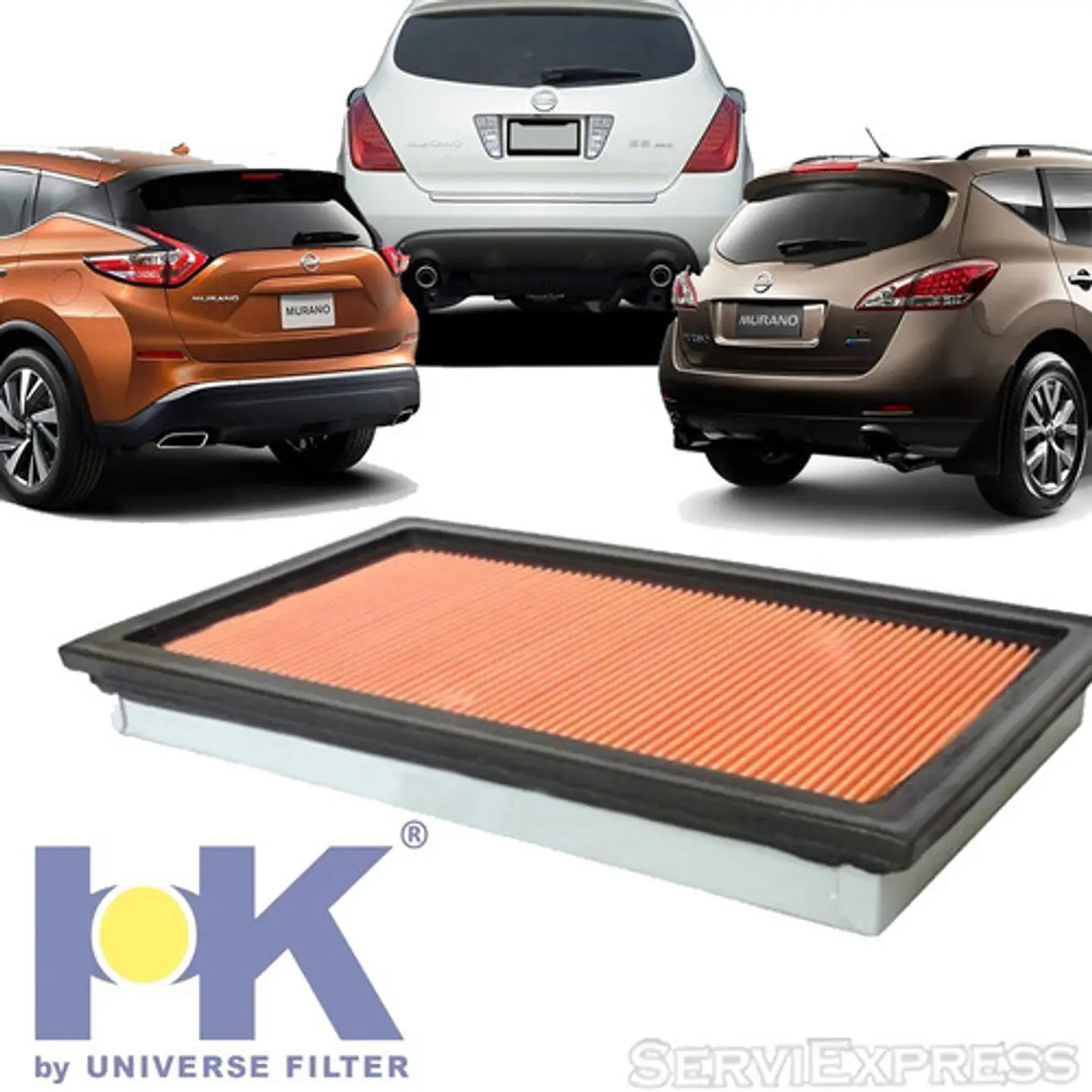 Filtro Aire Nissan Murano Z50 Z51 Z52 Todos Los Años 3