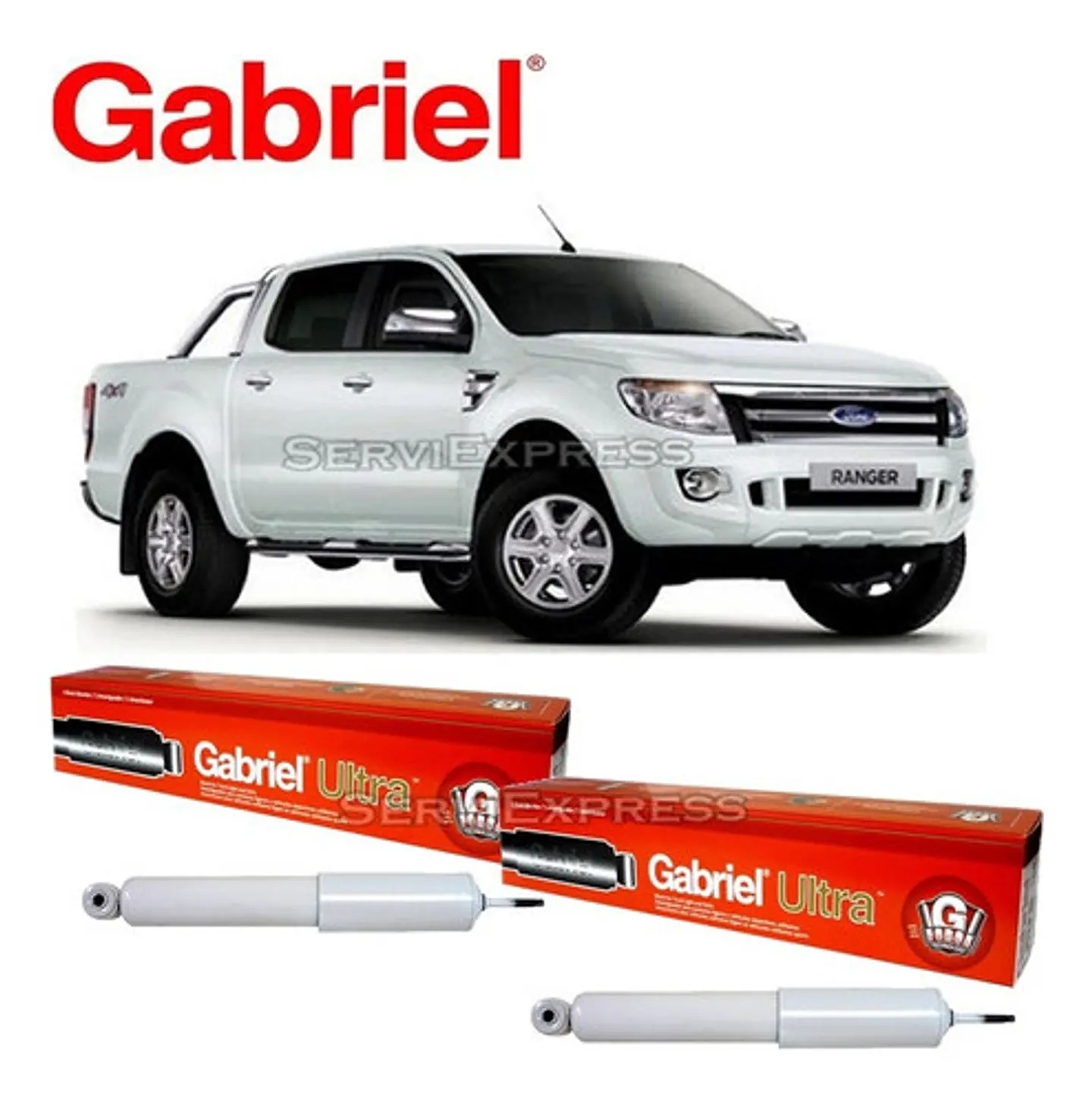 Amortiguadores Delanteros Ford Ranger Tailandia Del 08 Al 13 1