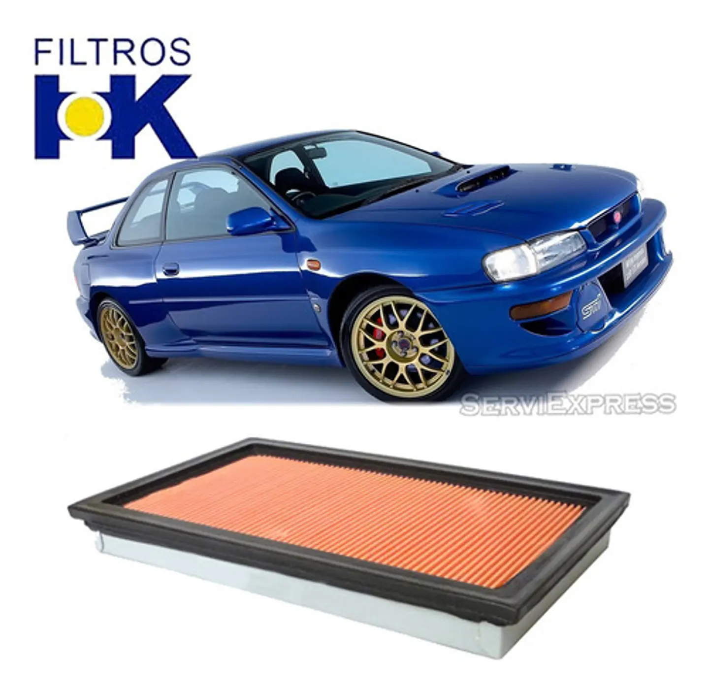 Filtro Aire Subaru Impreza 1.6 1.8 2.0 1993- 2000 2