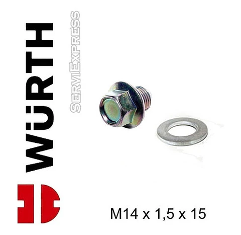 Tapon Carter Volkswagen Audi Seat Skoda M14 X 1,5 Wurth