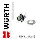 Tapon Carter Volkswagen Audi Seat Skoda M14 X 1,5 Wurth - Miniatura 1