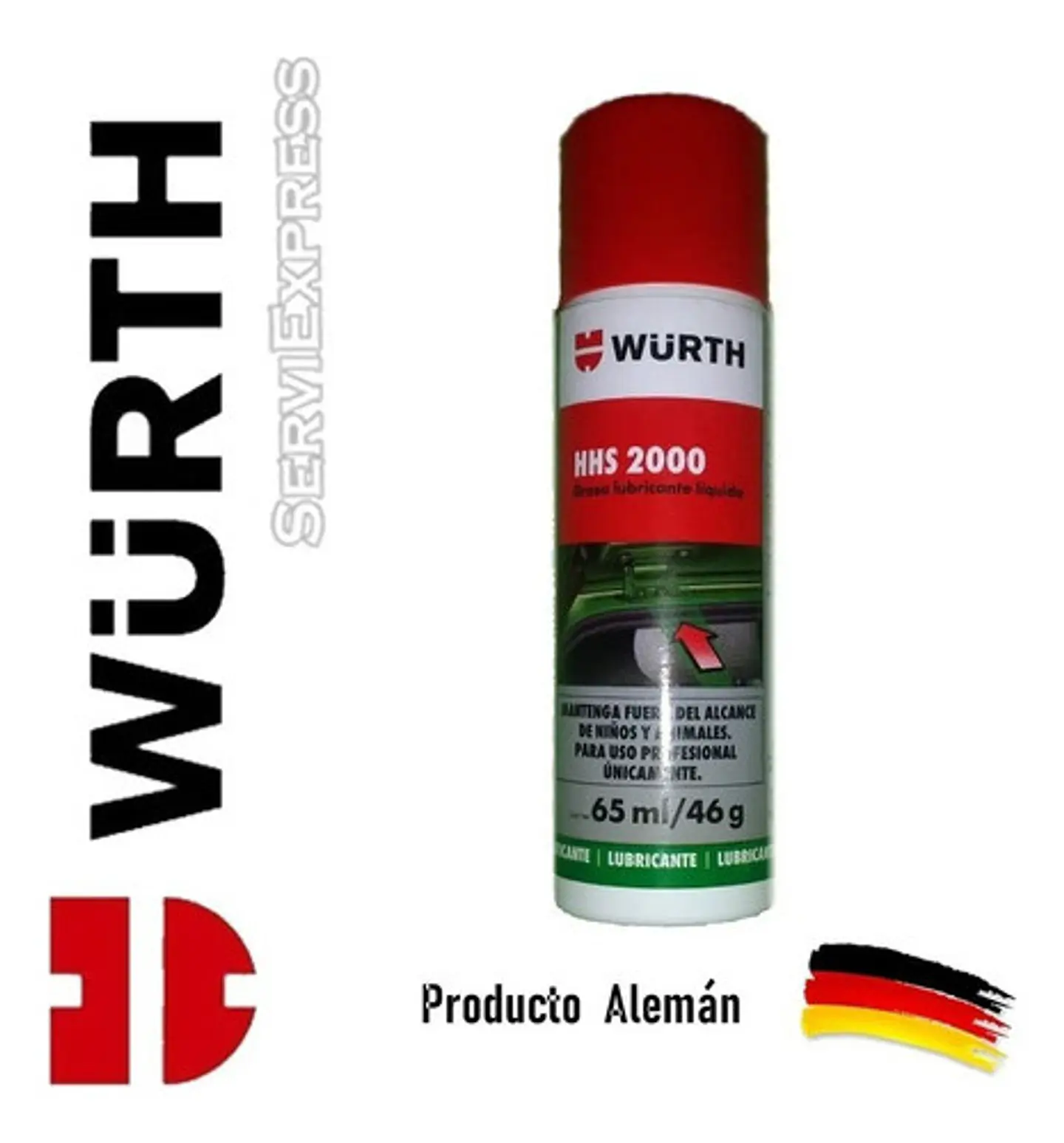 Grasa Spray 65ml Cadenas Rodamientos Candados Auto Industria 1