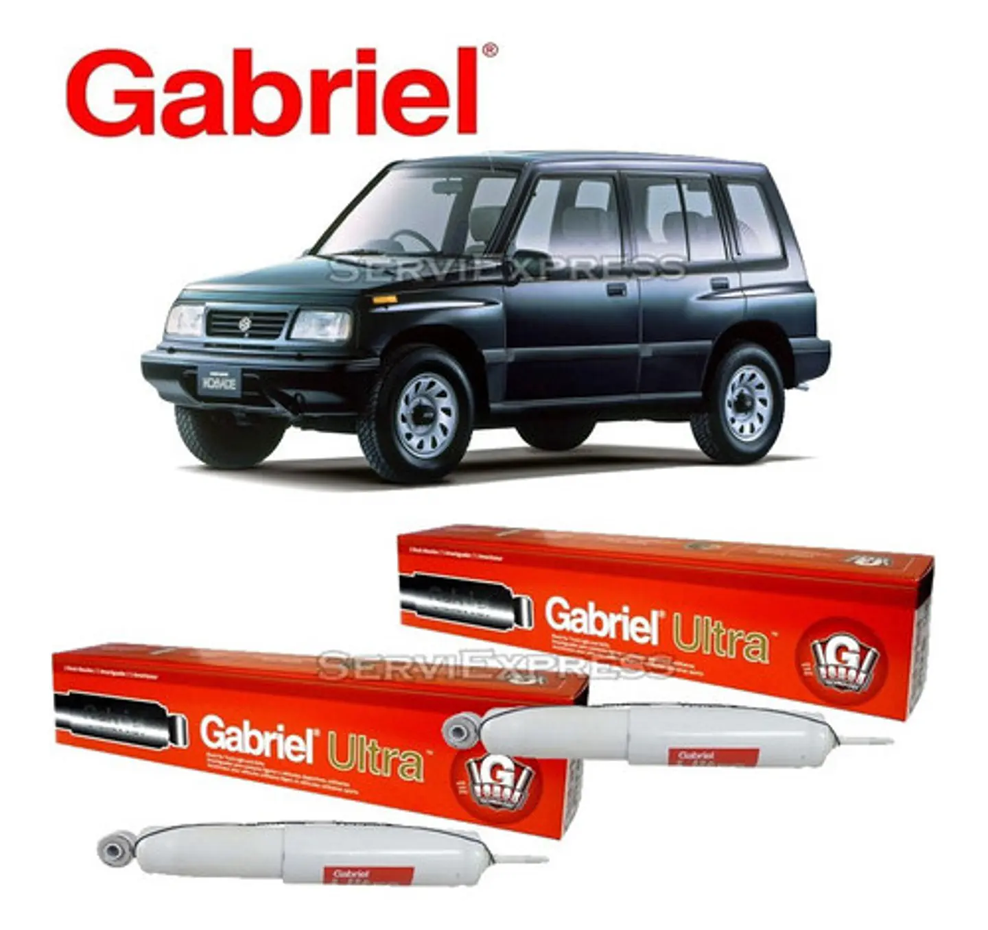 Amortiguadores Traseros Vitara Sidekick De 1997 Al 2003 1