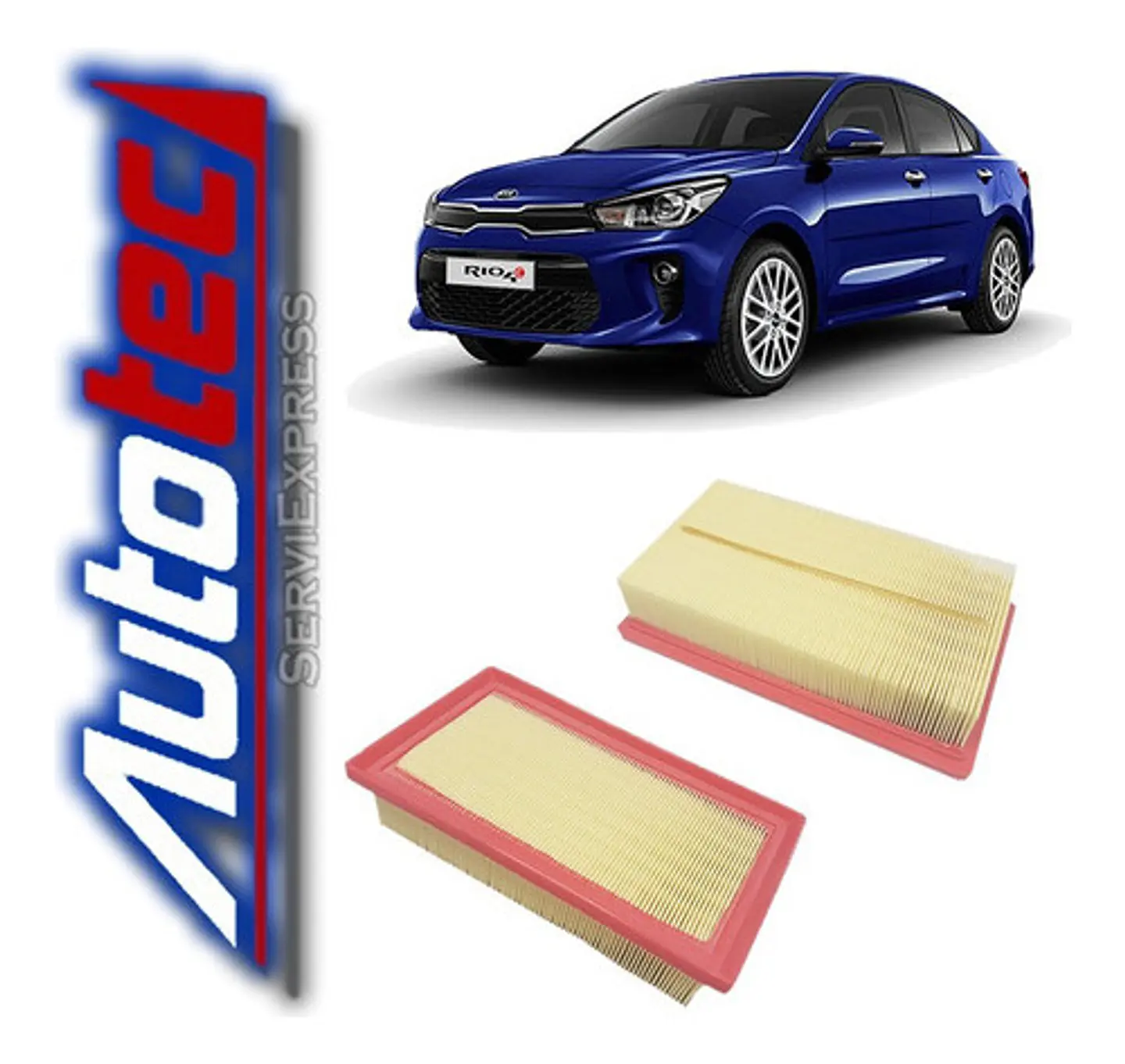 Filtro De Aire Kia Rio Del 2017 Al 2020  1