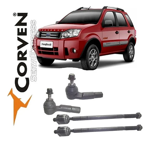 Par De Axiales Y Terminales Ford Ecosport Del 2003 Al 2012