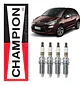 Juego De Bujías Iridium Champion Citroën C3 Del 2003 Al 2019 - Miniatura 1