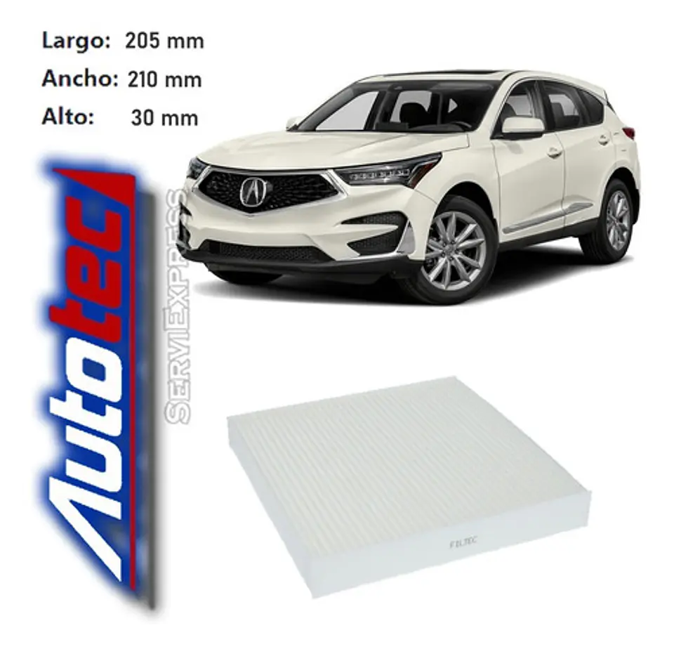 Filtro Polen Acura Rdx Del 2019 Al 2020 1