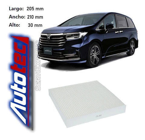 Filtro Polen Honda Odyssey Del 2018 Al 2021