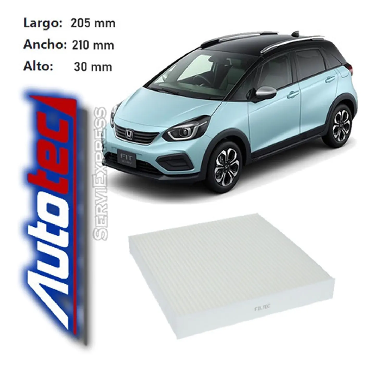 Filtro Polen Honda Fit O Jazz Del 2016 Al 2020 Mk4 1