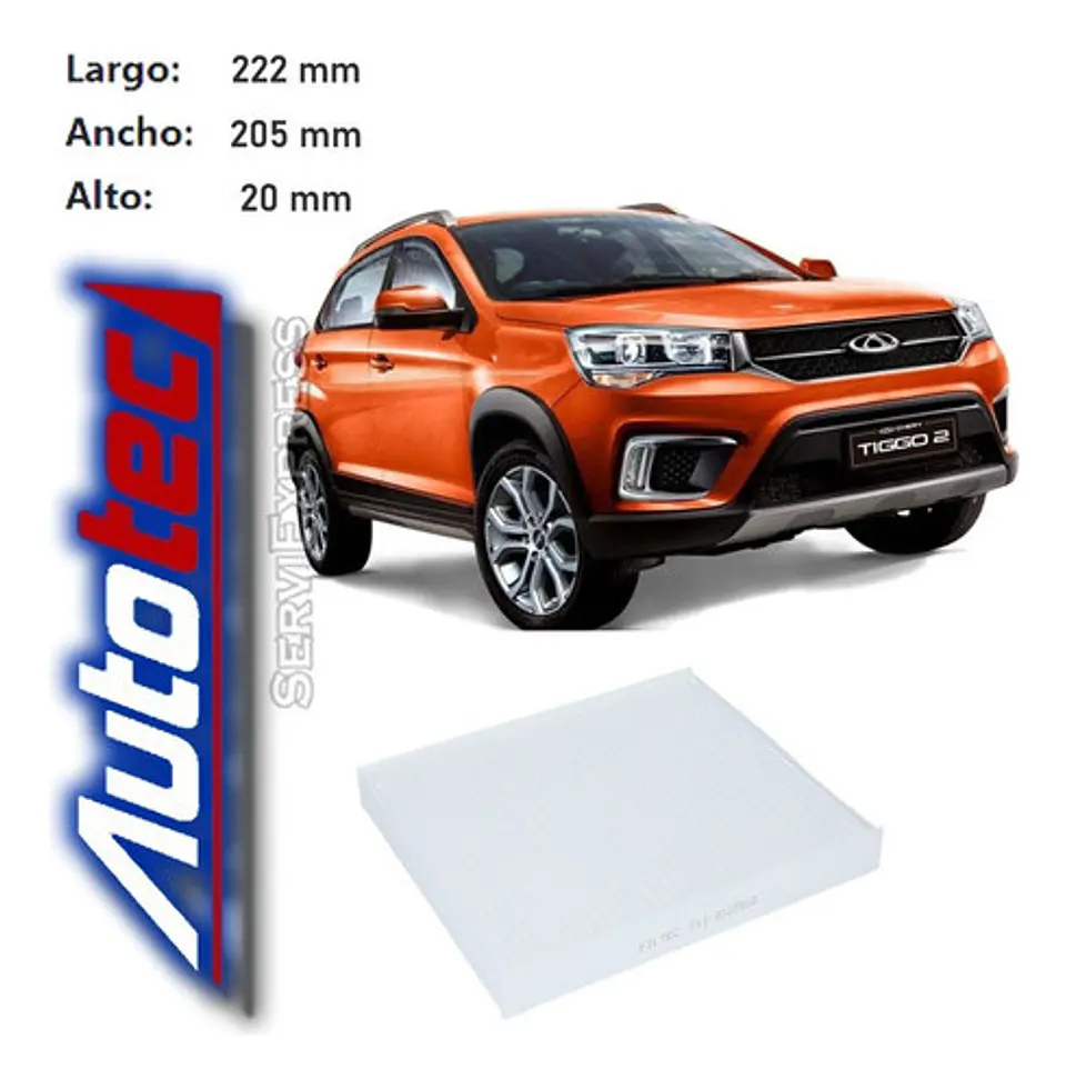 Filtro De Polen Chery Tiggo 2 Del 2017 Al 2020 2