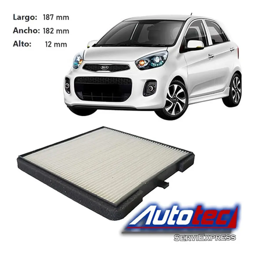 Filtro De Polen Kia Morning Del 2004 Al 2015 1