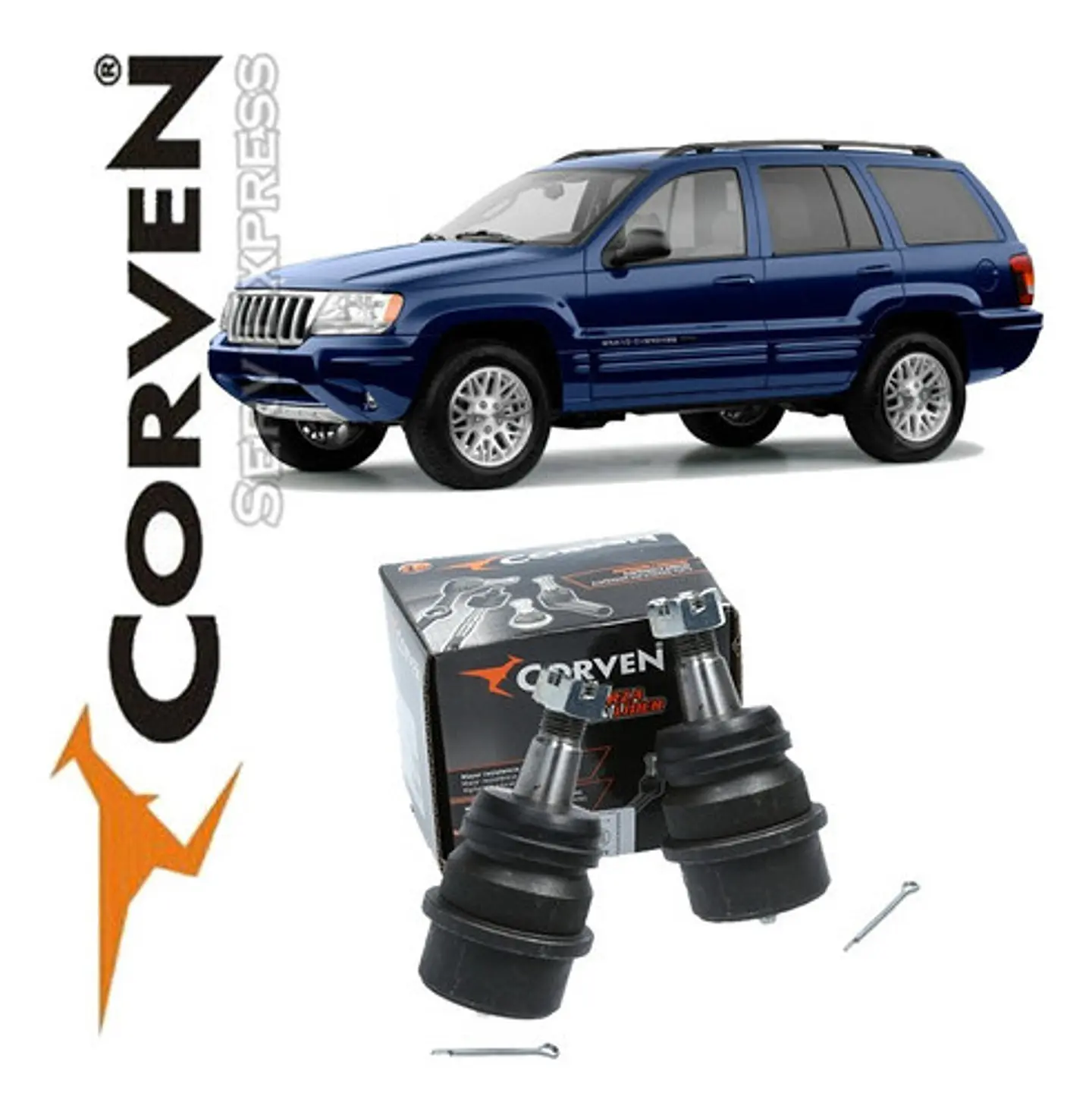 Par Rotulas Superior Bandeja Jeep Grand Cherokee 1990 - 2005 1