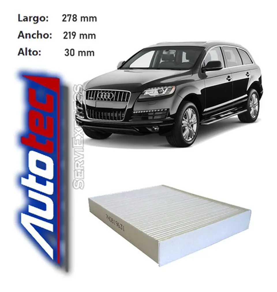 Filtro De Polen Audi Q7 Del 2007 Al 2016 2