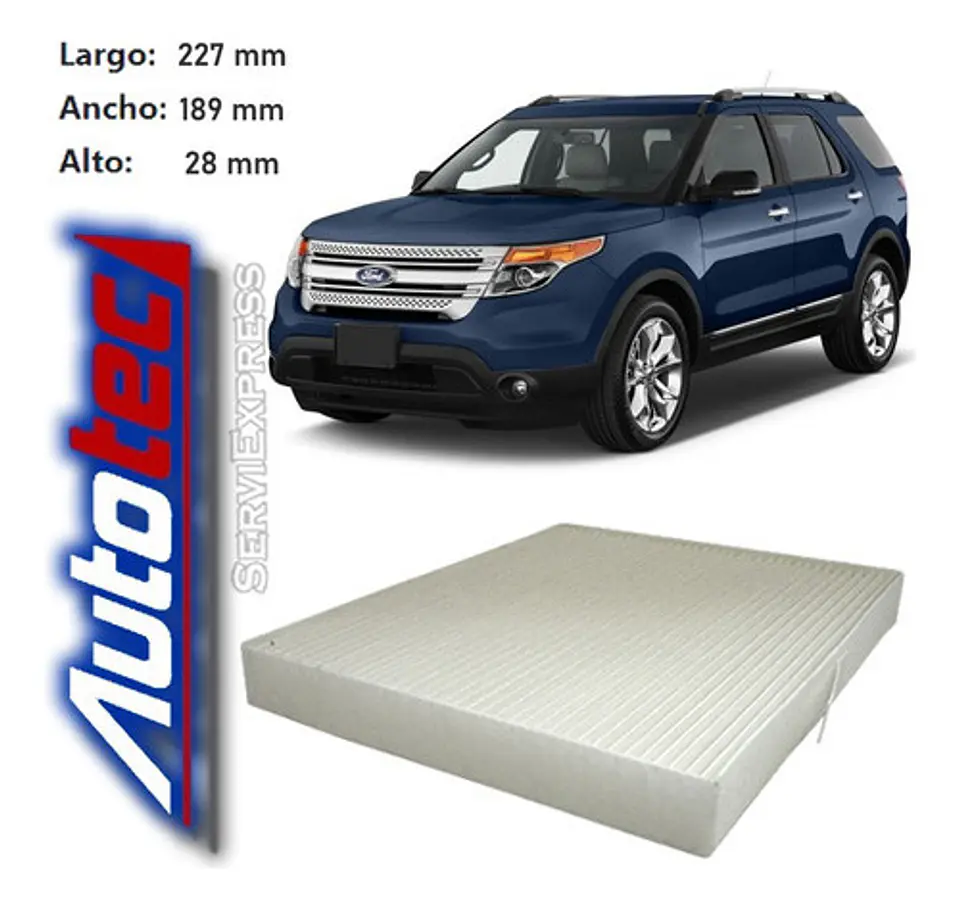 Filtro De Polen Ford Explorer 2011-2017 1