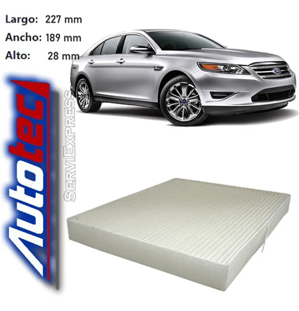 Filtro De Polen Ford Taurus 2010-2015 1