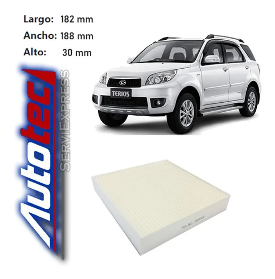Filtro De Polen Daihatsu Terios Desde El 2006 En Adelante 1