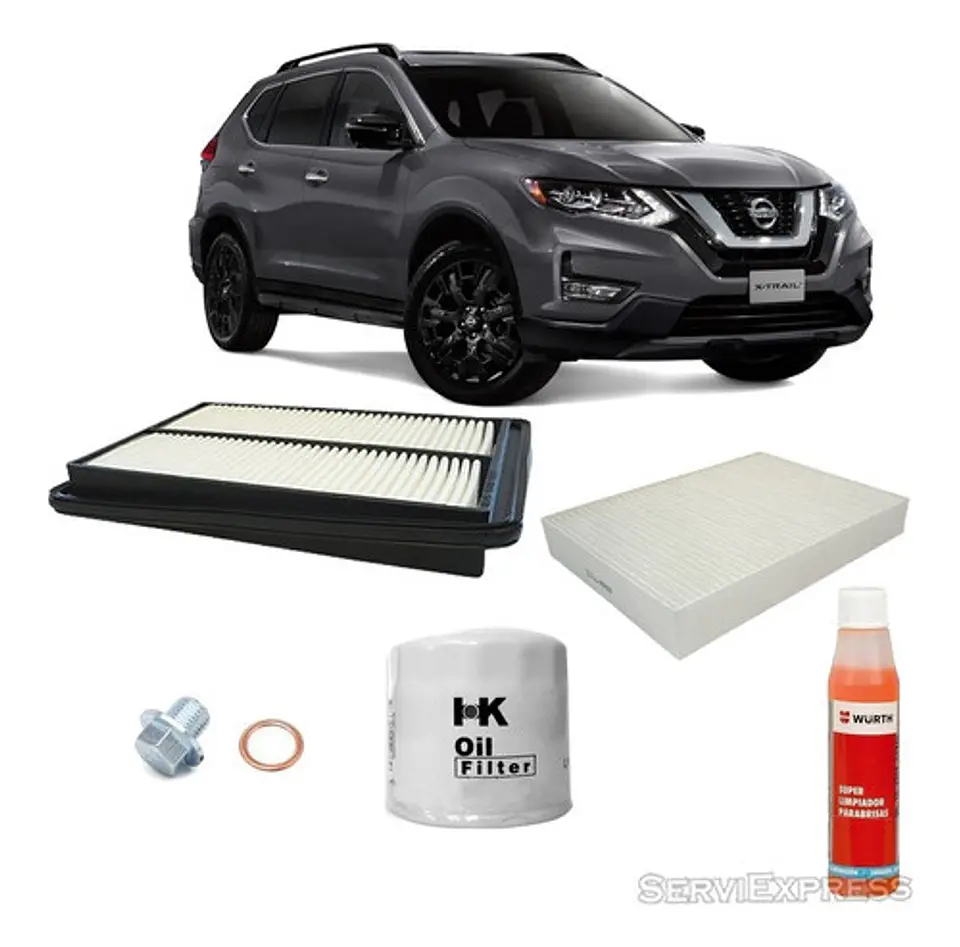 Kit De Mantencion Filtros, Tapon,etc. Nissan X-trail 2015-21 1