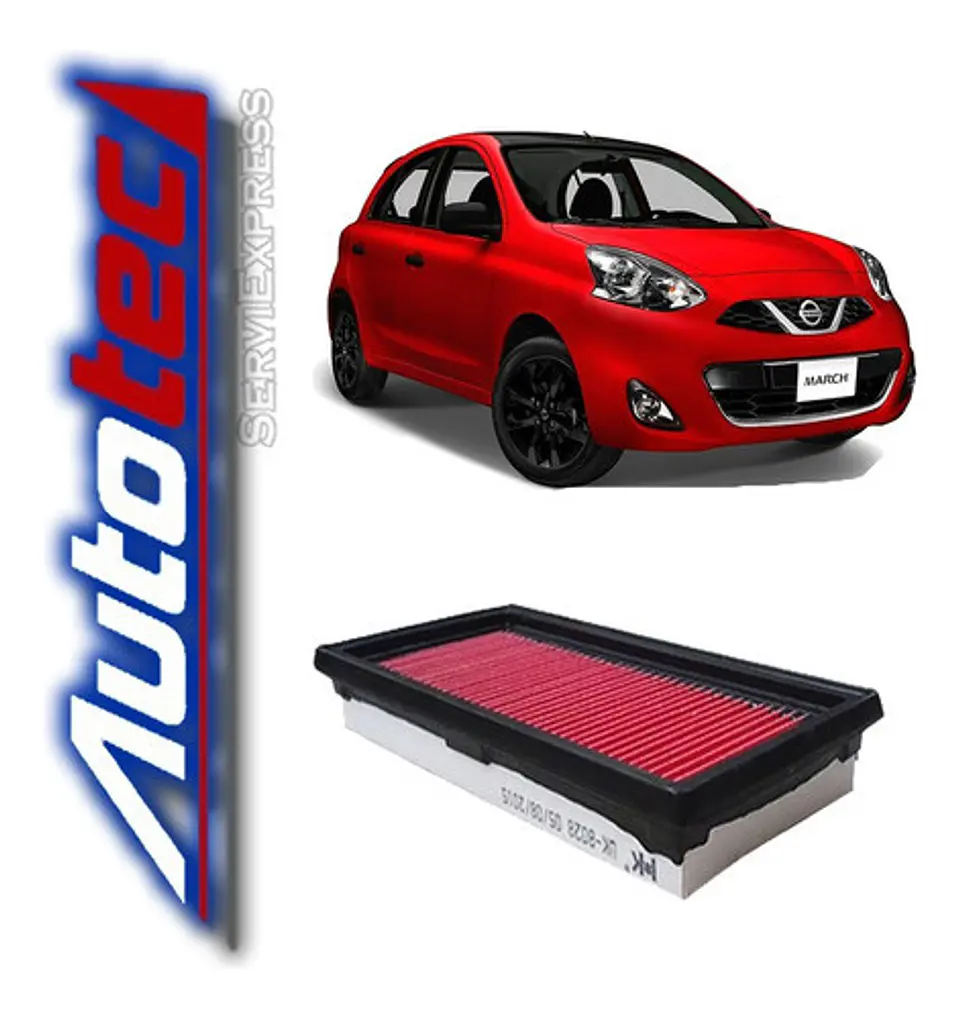 Filtro De Aire Nissan March Del 2015 Al 2021 1
