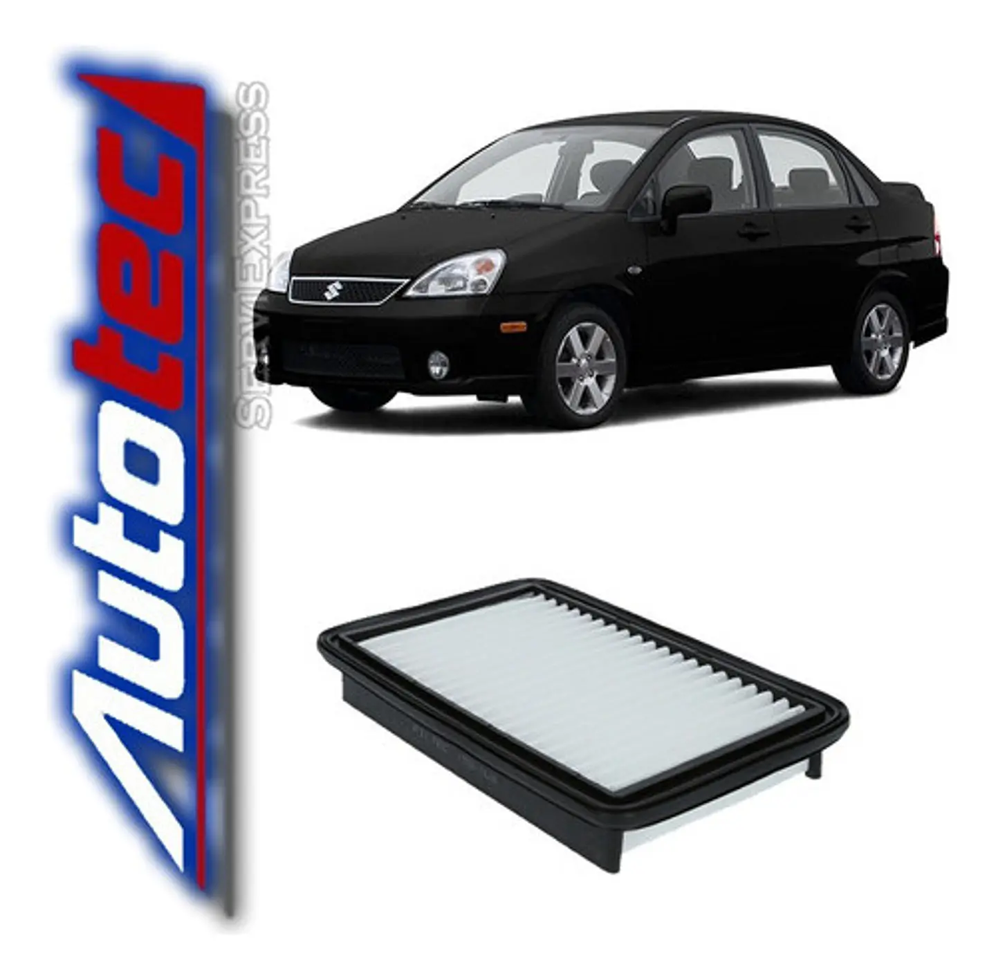 Filtro De Aire Suzuki Aerio Del 2012 Al 2017 1