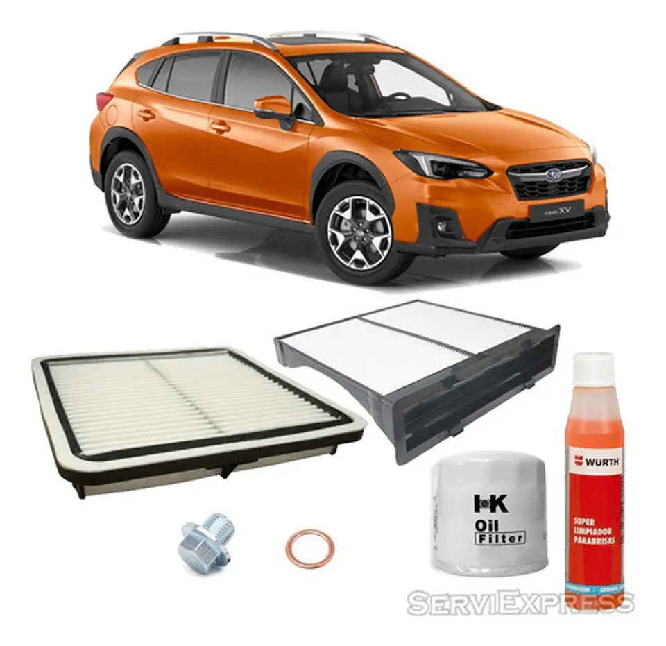Kit De Mantencion Filtros, Tapon,etc. Subaru Xv 2.0 1