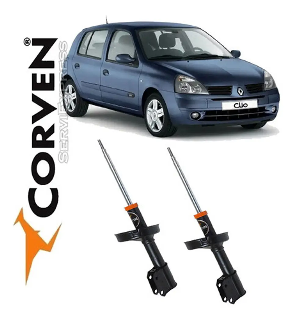 Amortiguadores Delanteros Renault Clio Del 2000 Al 2008 1