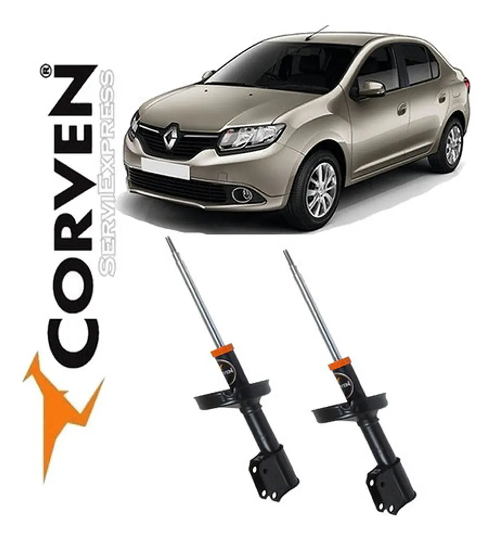 Amortiguadores Delanteros Renault Symbol Del 2009 Al 2014 1