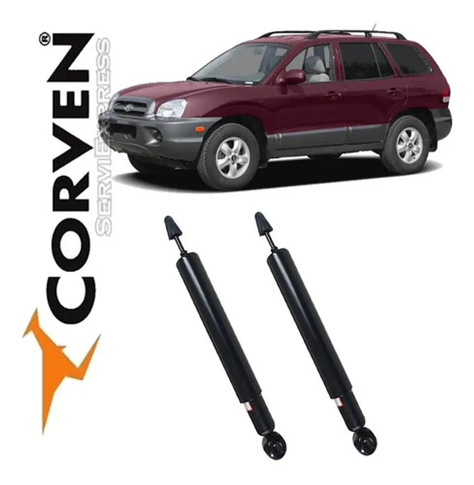 Amortiguadores Traseros Hyundai Santa Fe Del 2000 Al 2005 1