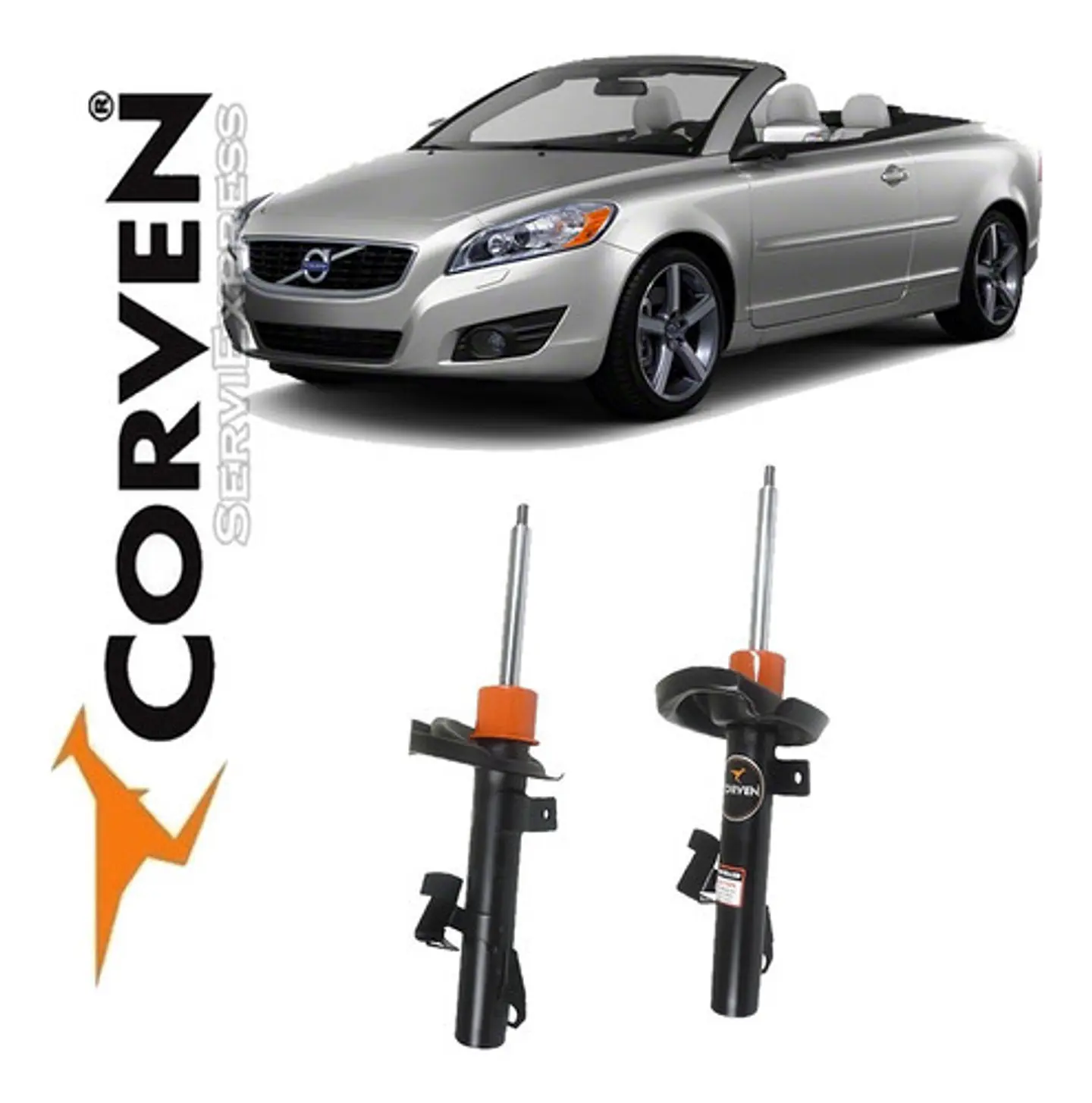 Amortiguadores Delanteros Volvo C70 Del 2006 Al 2013 1