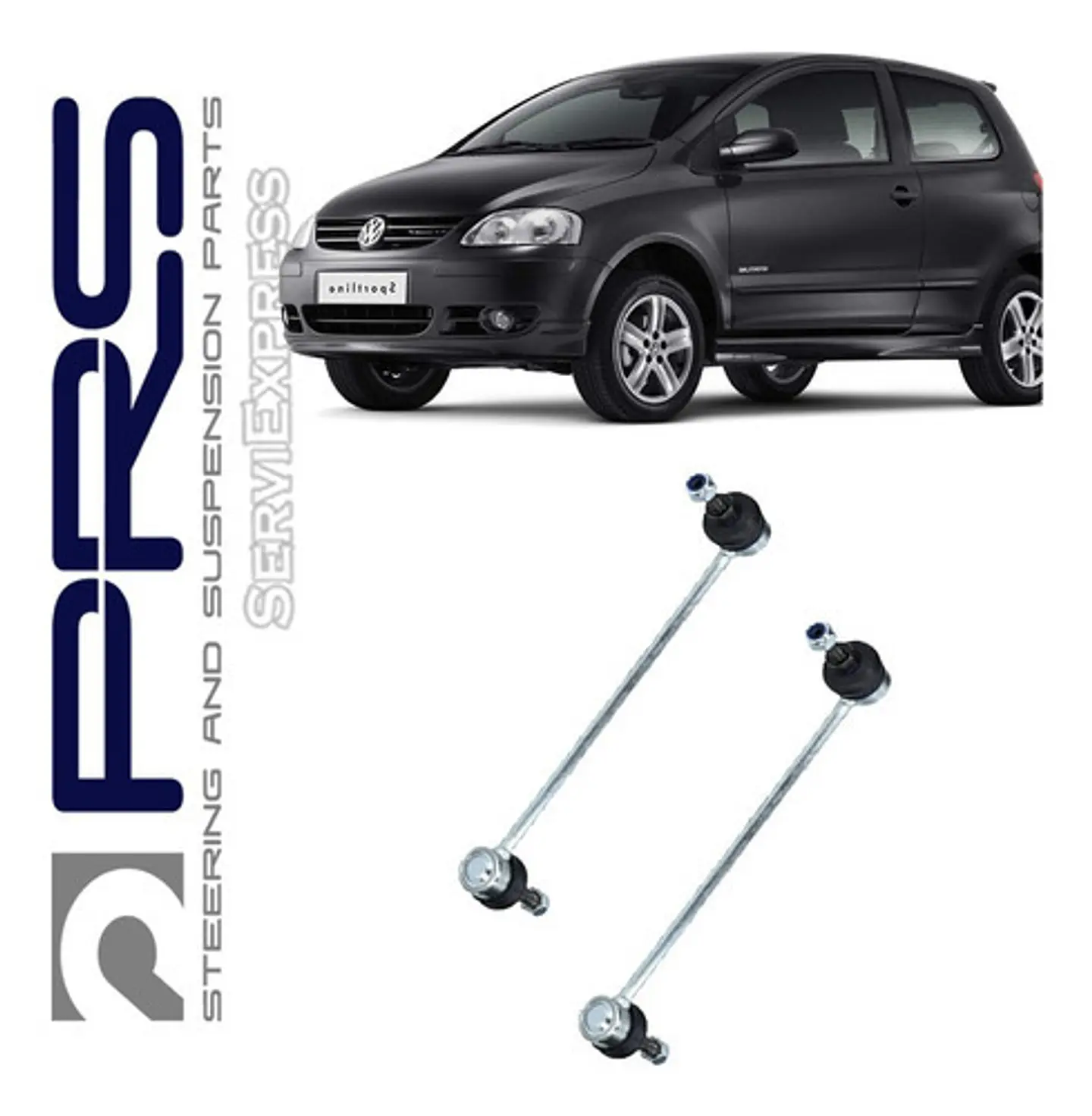 Par De Bieletas Delanteras Para Volkswagen Fox 2004-2008 1