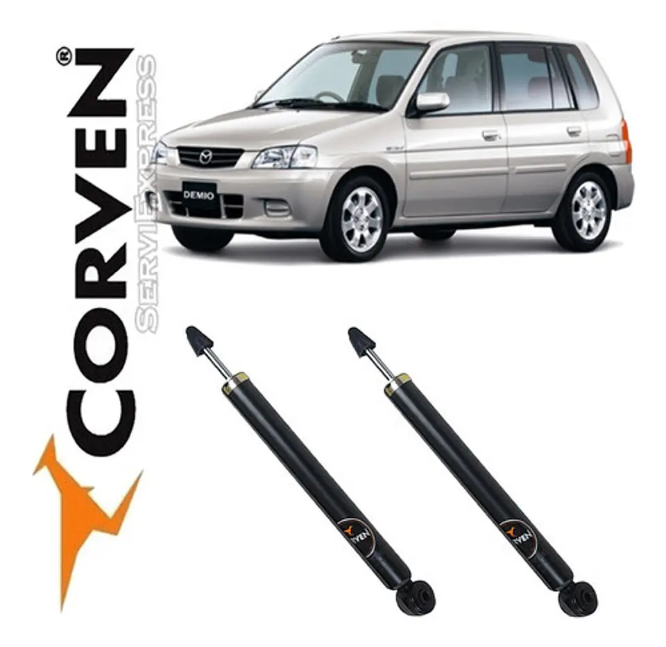 Amortiguadores Traseros Mazda Demio Del 2002 Al 2007 1