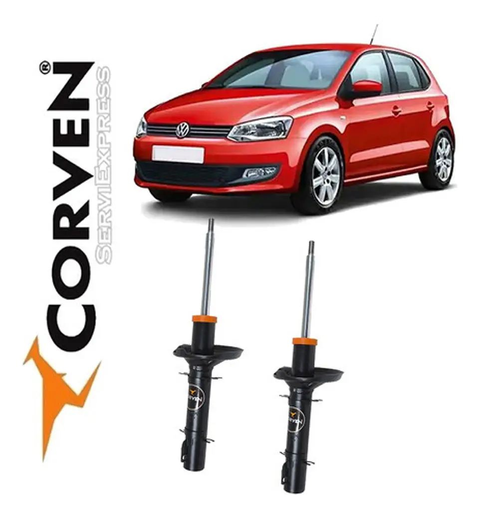 Amortiguadores Delanteros Volkswagen Polo Del 2004 Al 2013 1