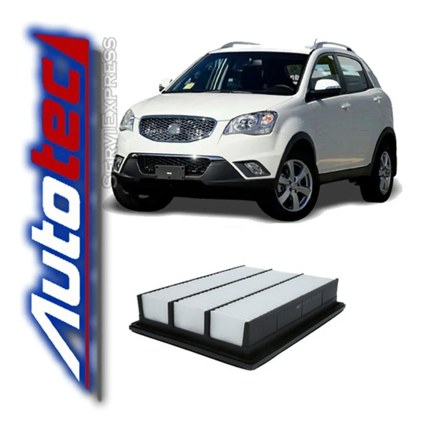 Filtro De Aire Ssangyong Kyron 2006 Al 2013 1
