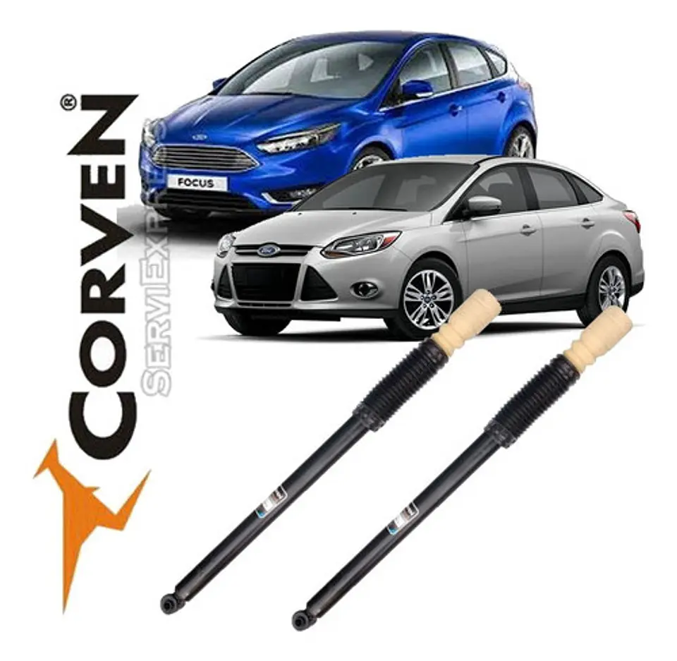 Par De Amortiguadores Traseros Ford Focus Mkiii 2011-2017 1