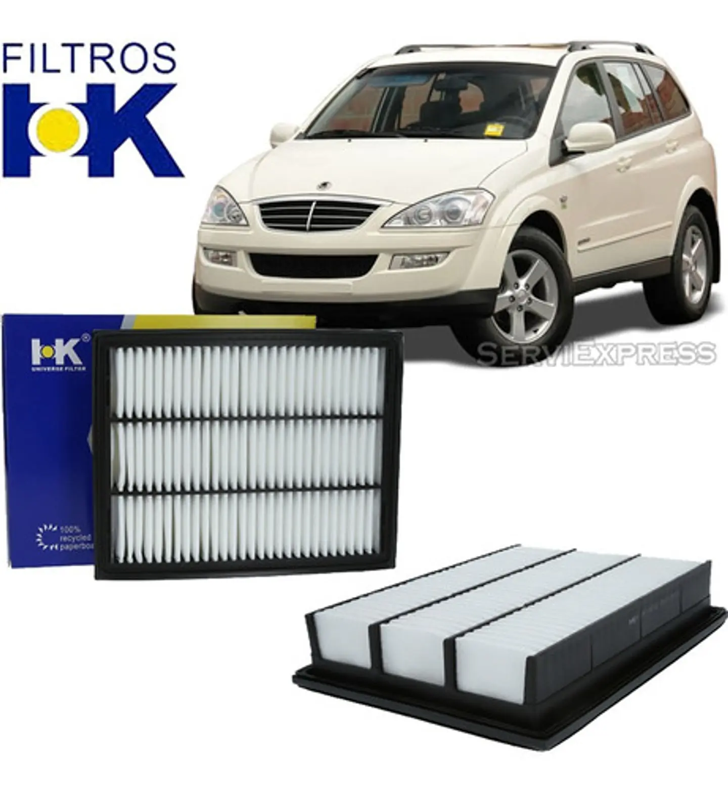 Filtro Aire Ssangyong Kyron 2.0 2006 - 2013 1