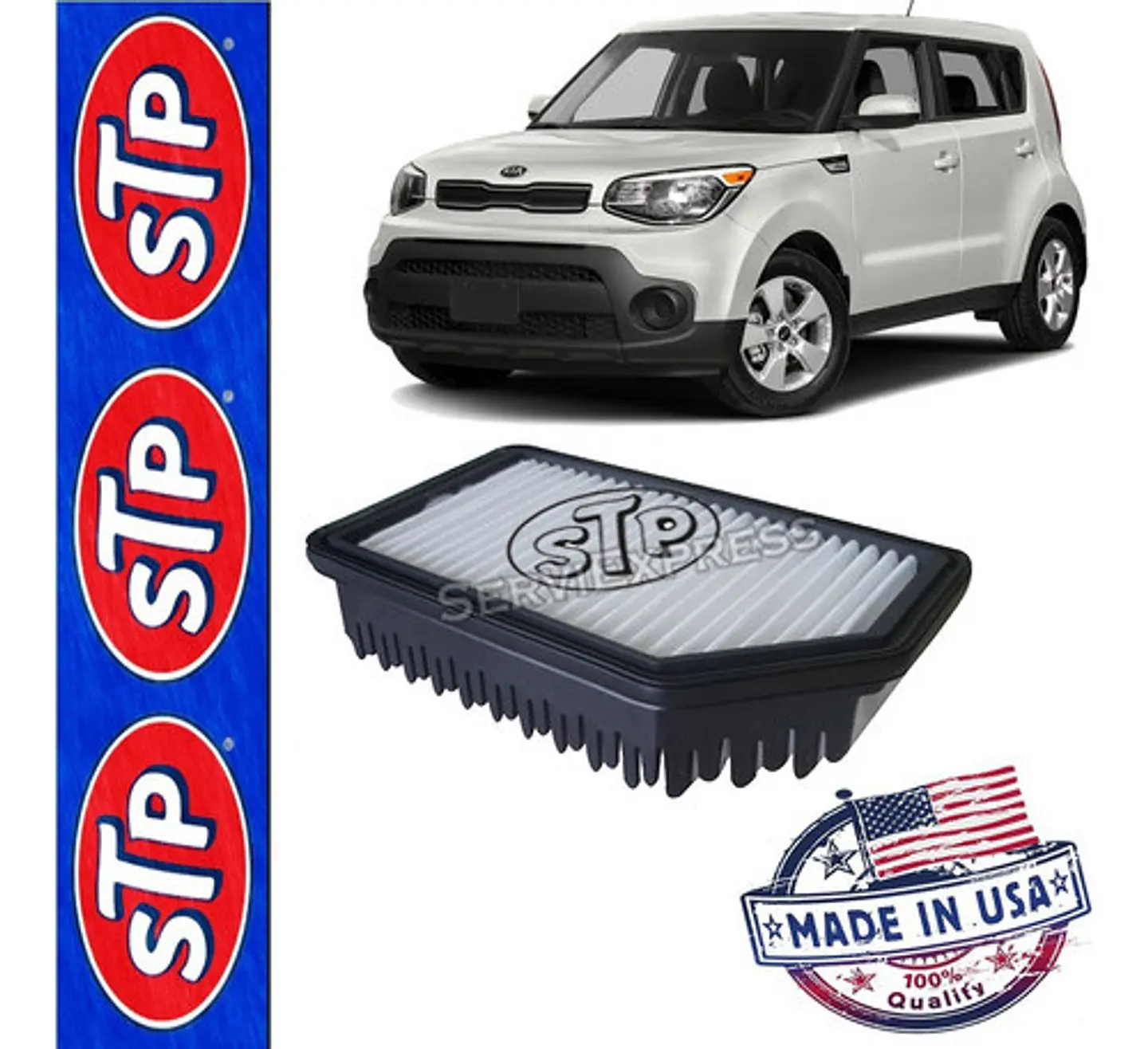 Filtro De Aire Kia Soul Del 2011 Al 2020 1