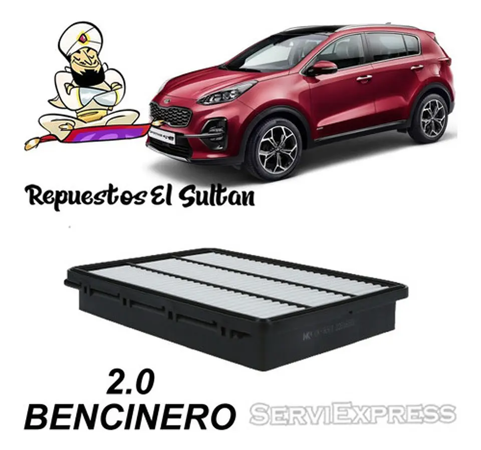 Filtro Aire Kia Sportage 2.0 2016 - 2021 1
