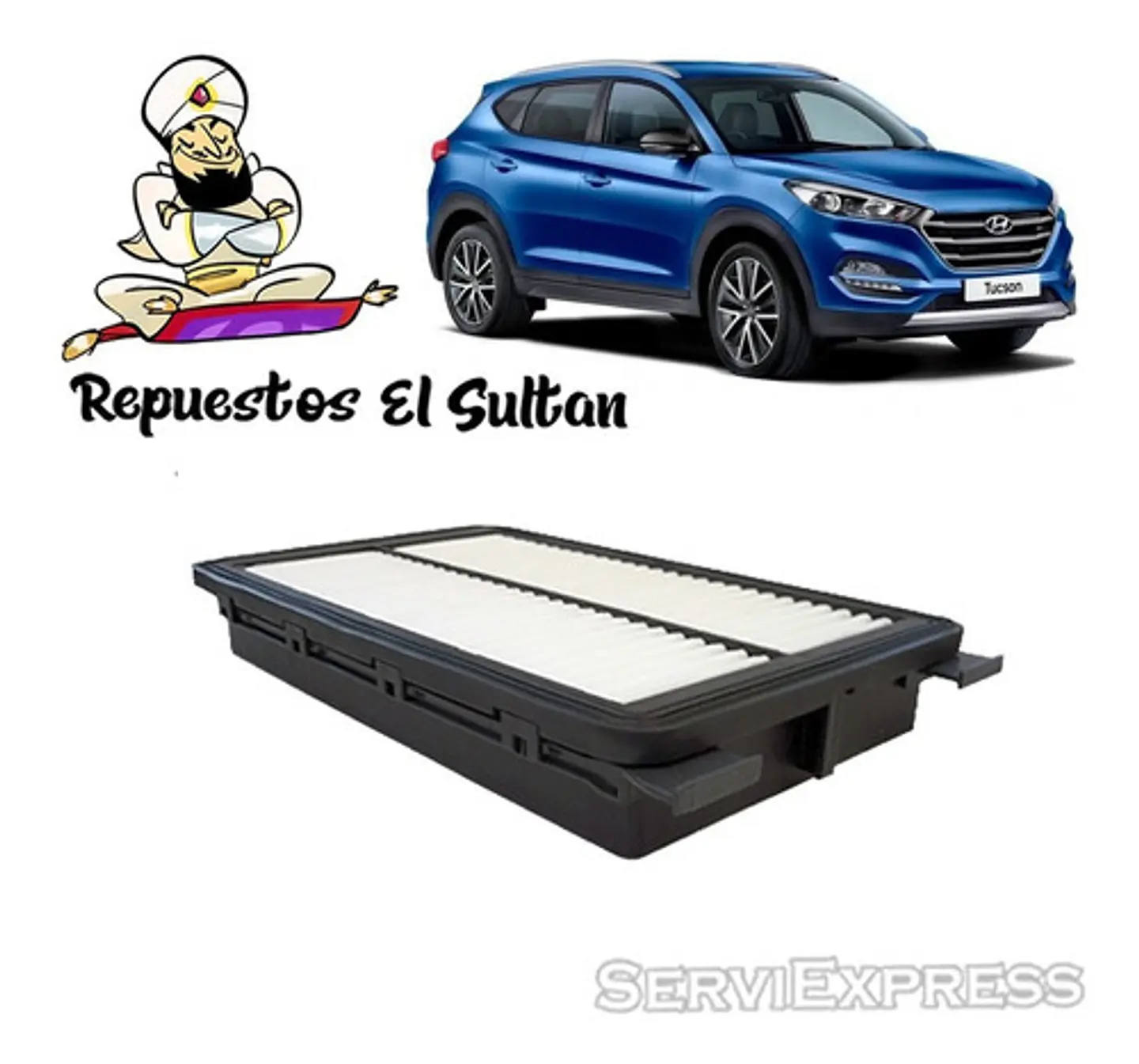 Filtro Aire Hyundai Tucson 2.0 2016 - 2021 2