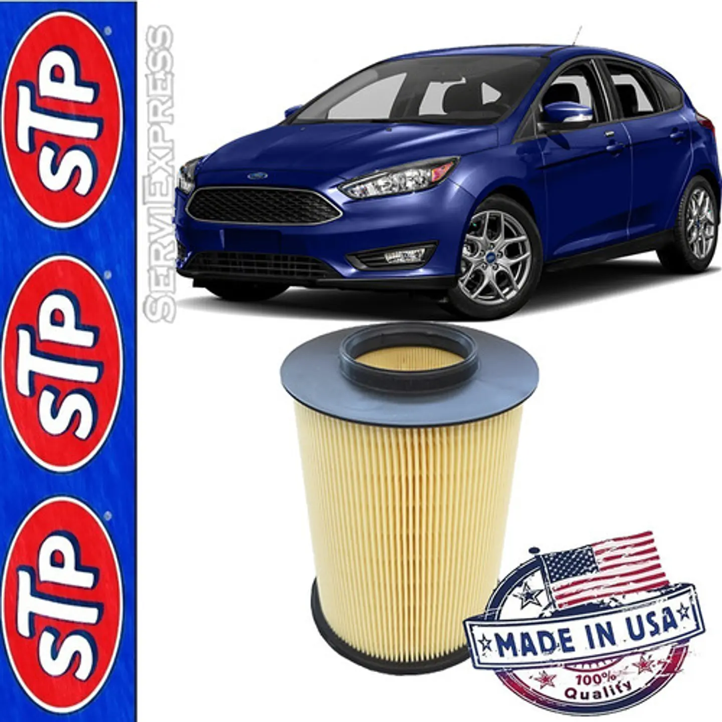 Filtro De Aire Para Ford Focus Mkiii 2012 - 2017 1