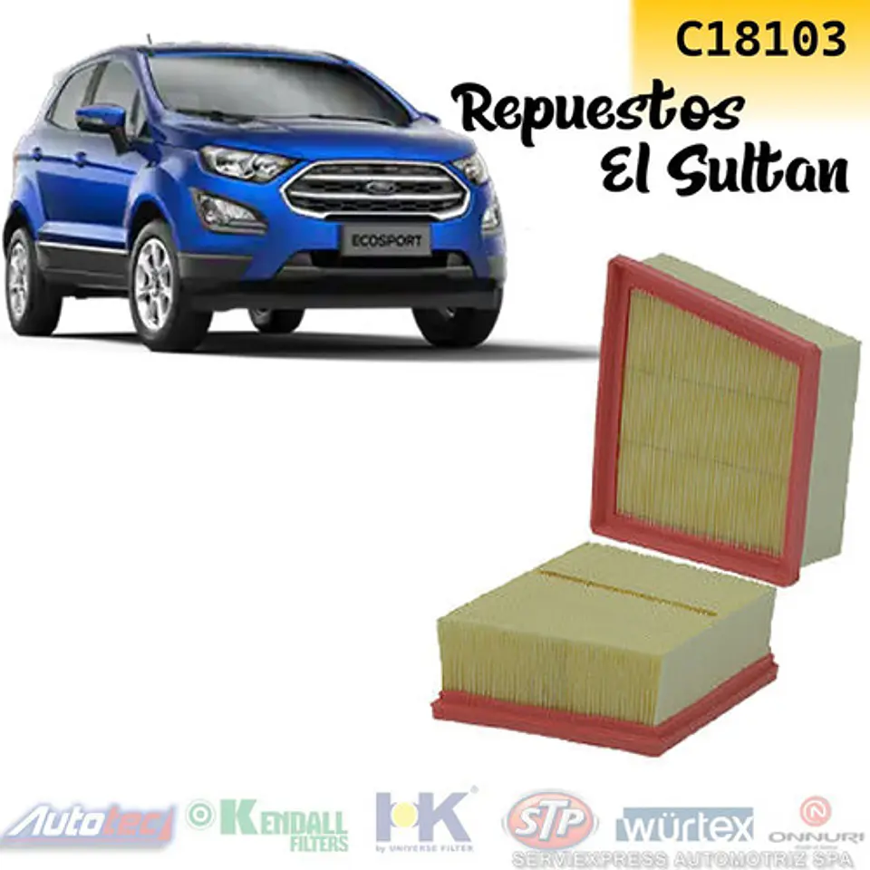 Filtro De Aire Ford Ecosport Del 2013 Al 2018 1