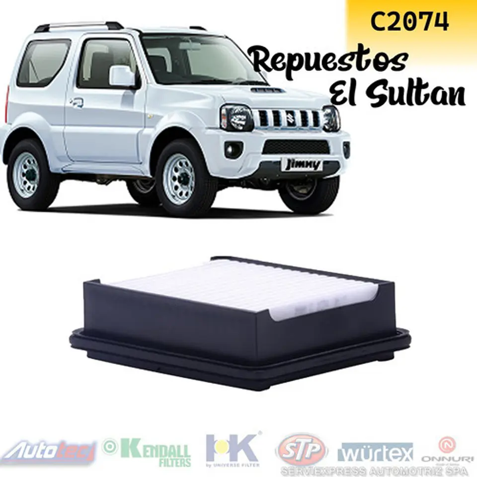 Filtro  de Aire C2074 Suzuki Jimny (FJ/SN) 1998-2018 1