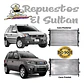 Radiador Motor Ford Ecosport 1.6 Zetec Rocam Del 2003-2012 - Miniatura 1