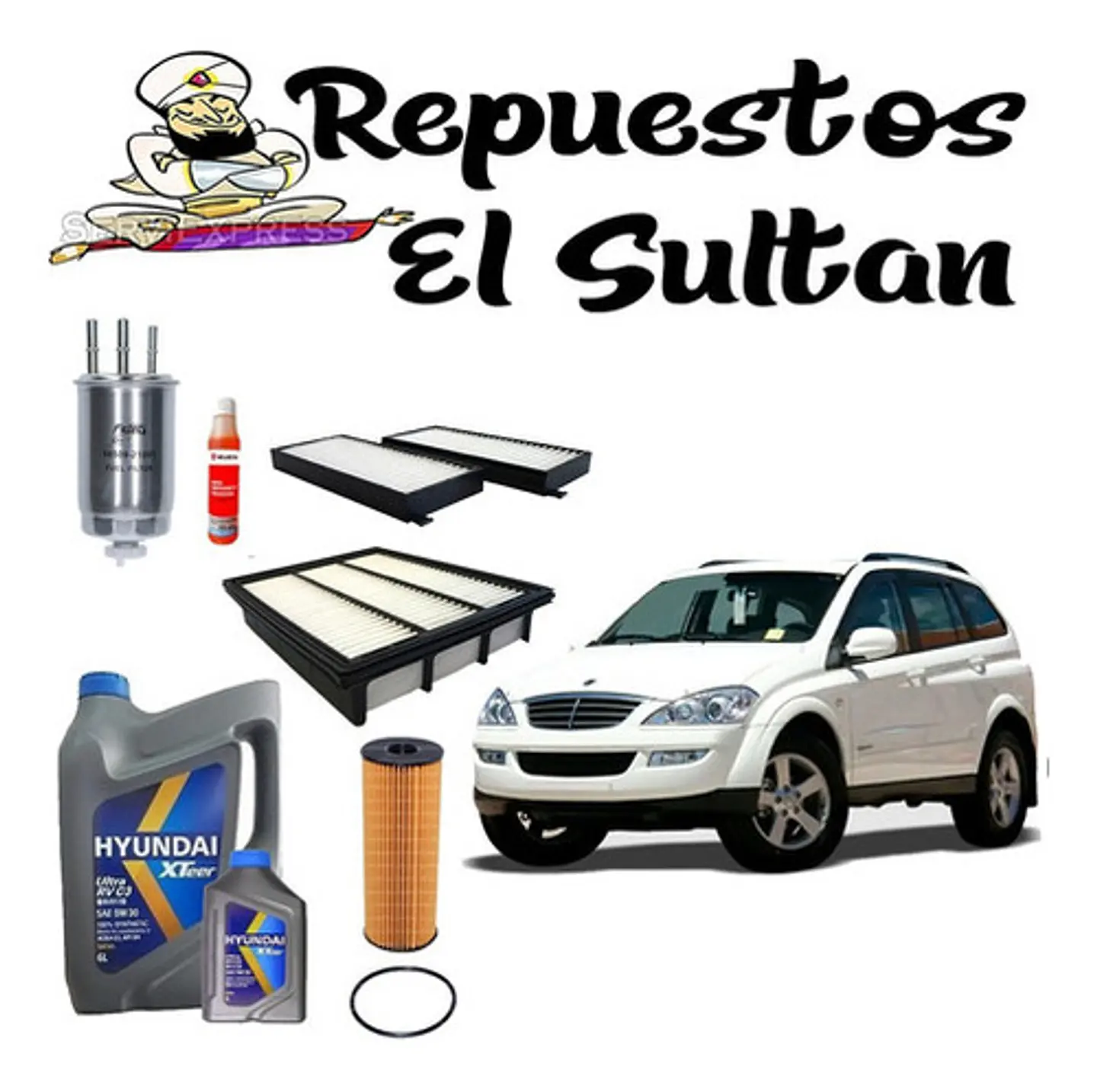 Kit De Mantención Ssanyong Kyron 2.0 Del 2006 Al 2012 1