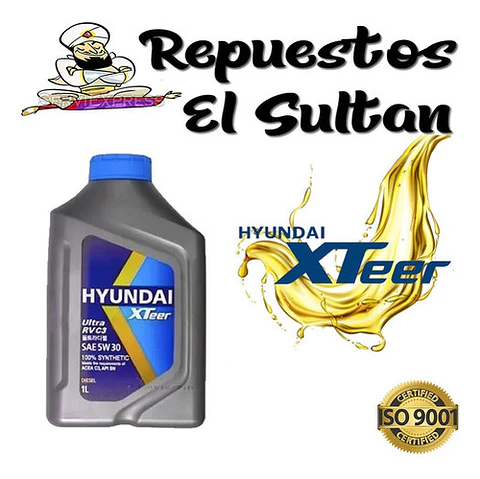 Aceite Original Hyundai 5w30 1l 100% Sintetico Dpf/bencinero