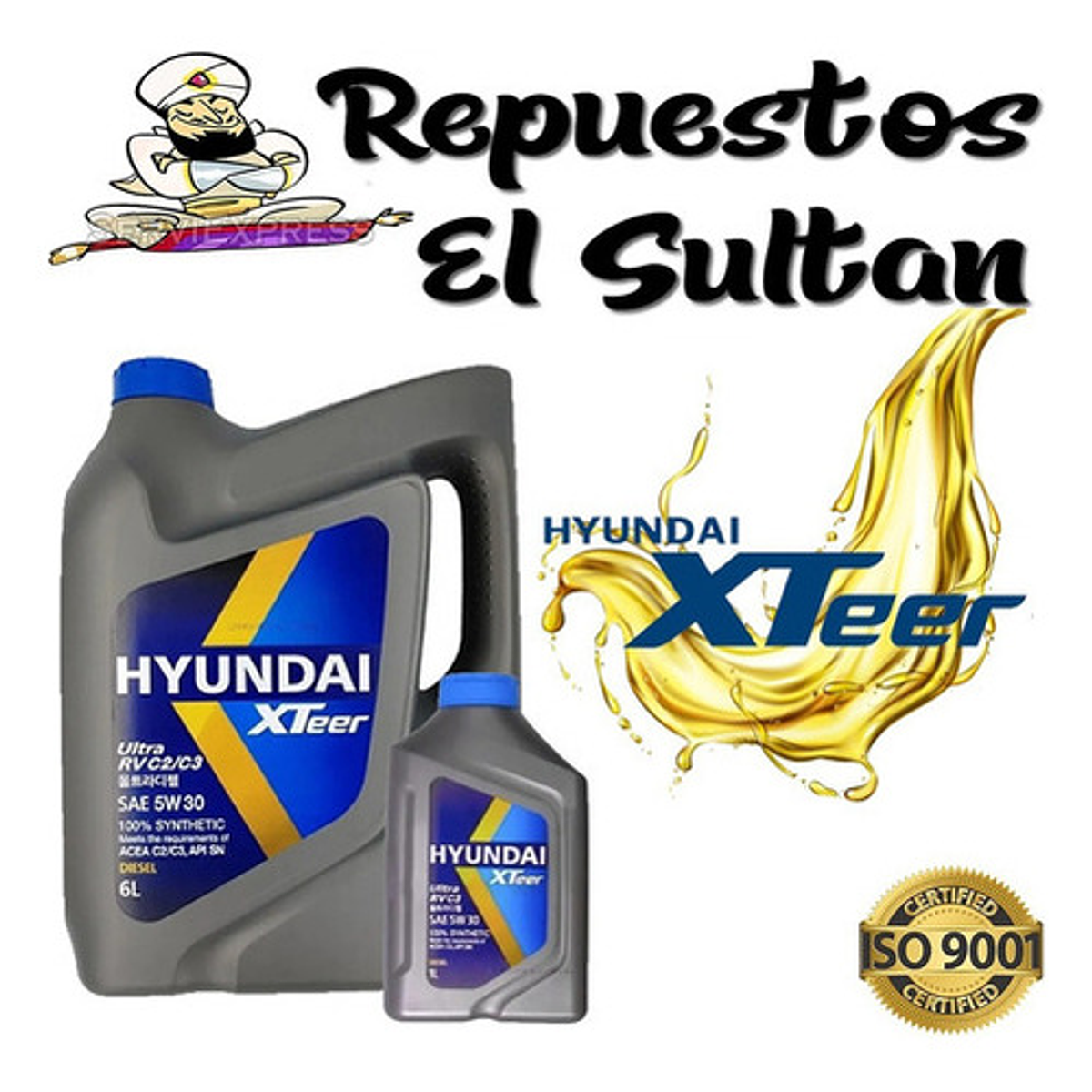 HYUNDAI Aceite de motor 5w30 hyundai xteer ultra